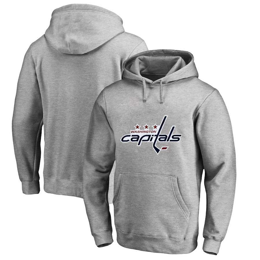 Washington Capitals Gray All Stitched Pullover Hoodie,We sell and wholesale Washington Capitals Gray All Stitched Pullover Hoodie on line form chian!